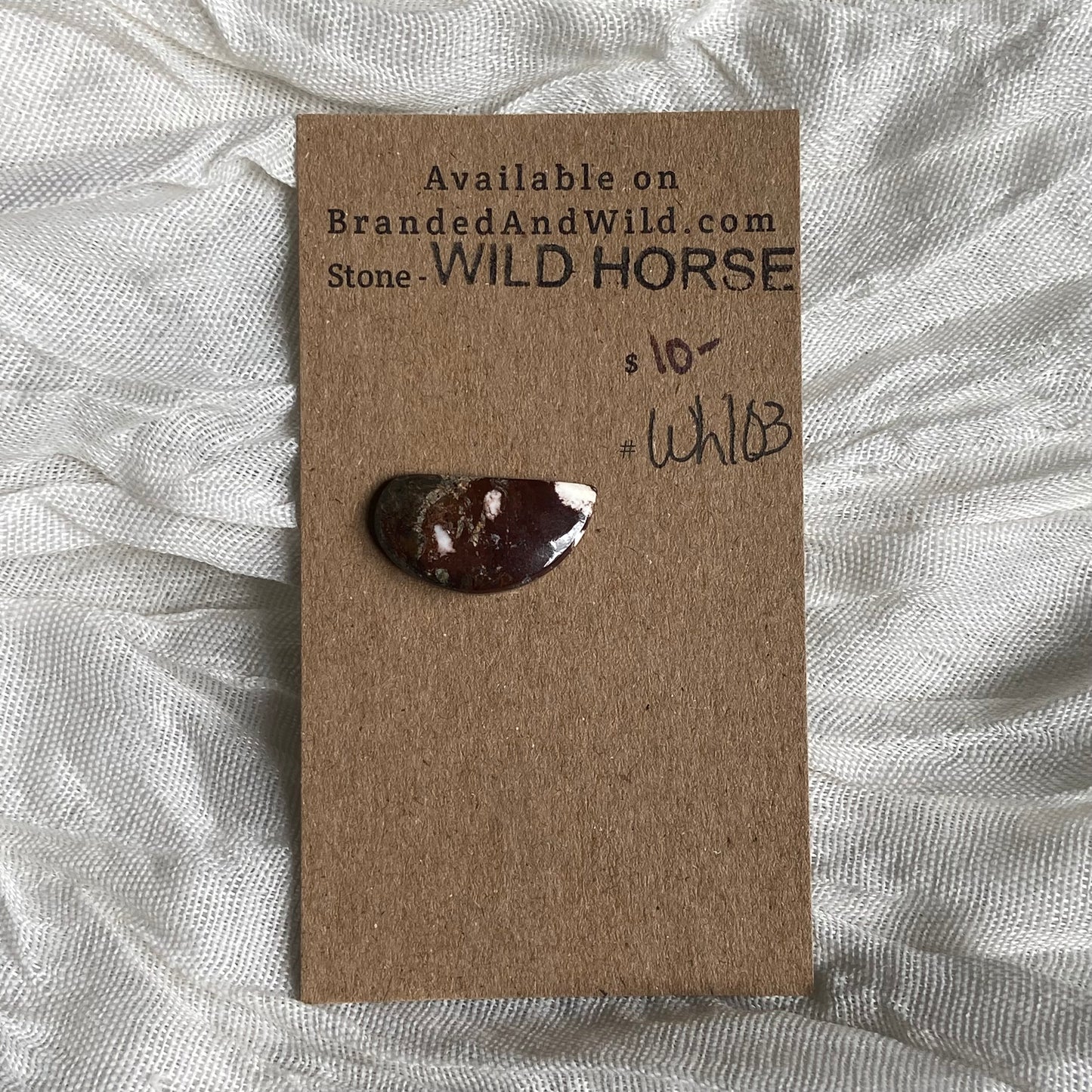 Wild Horse Cabochon - WH103 B2A8D7E4-33D2-4993-86E6-FCA12E9FB194 Brandedandwild.com