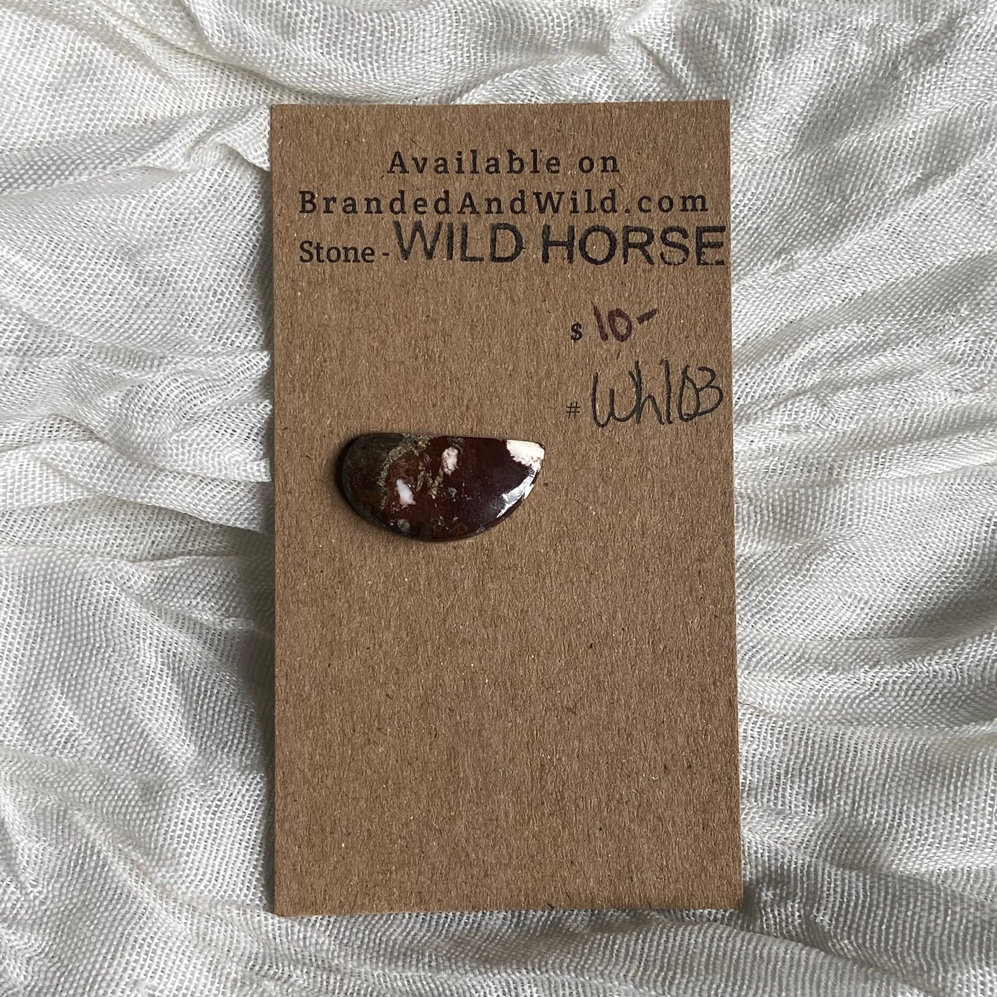 Wild Horse Cabochon - WH103 B2A8D7E4-33D2-4993-86E6-FCA12E9FB194 Brandedandwild.com