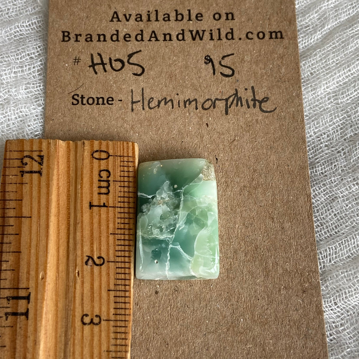Hemimorite Cabochon - H05