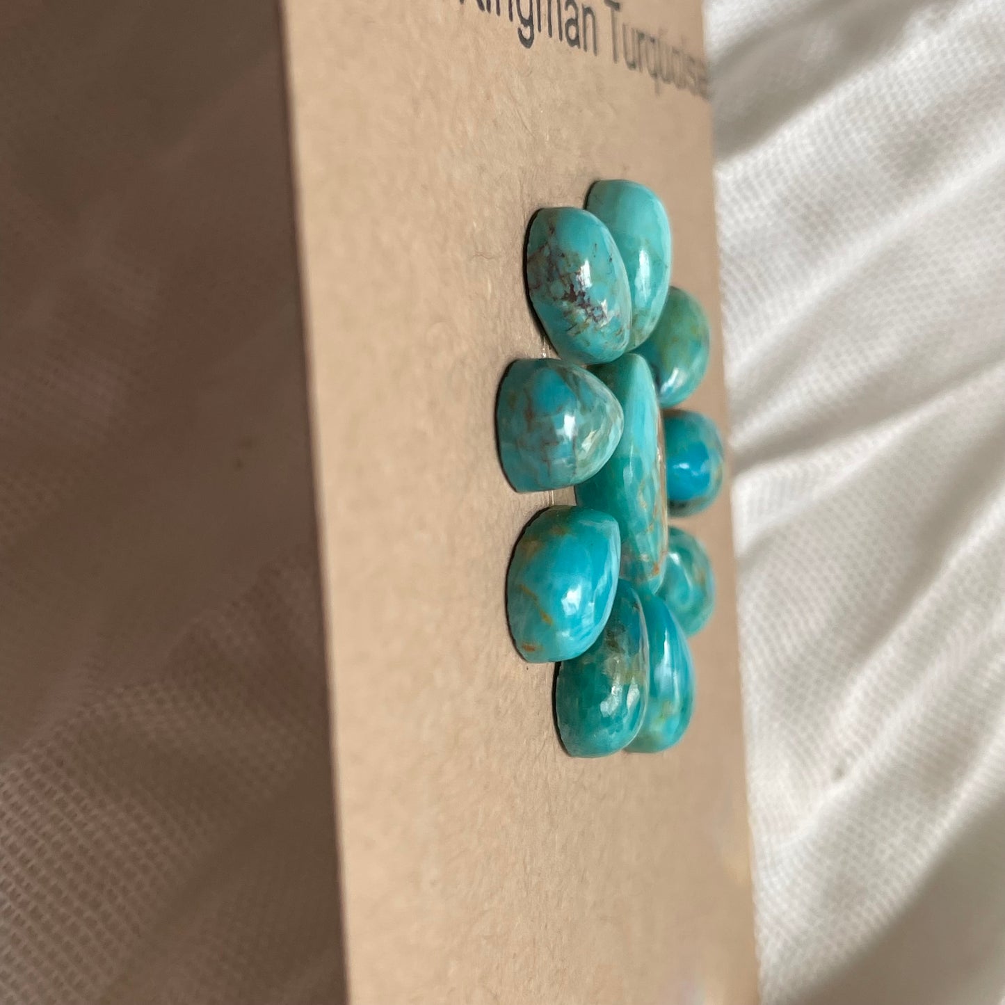 Kingman Turquoise Cabochon - KT23 B3151306-0CBB-40D6-8700-D891DE0FE8FC Brandedandwild.com