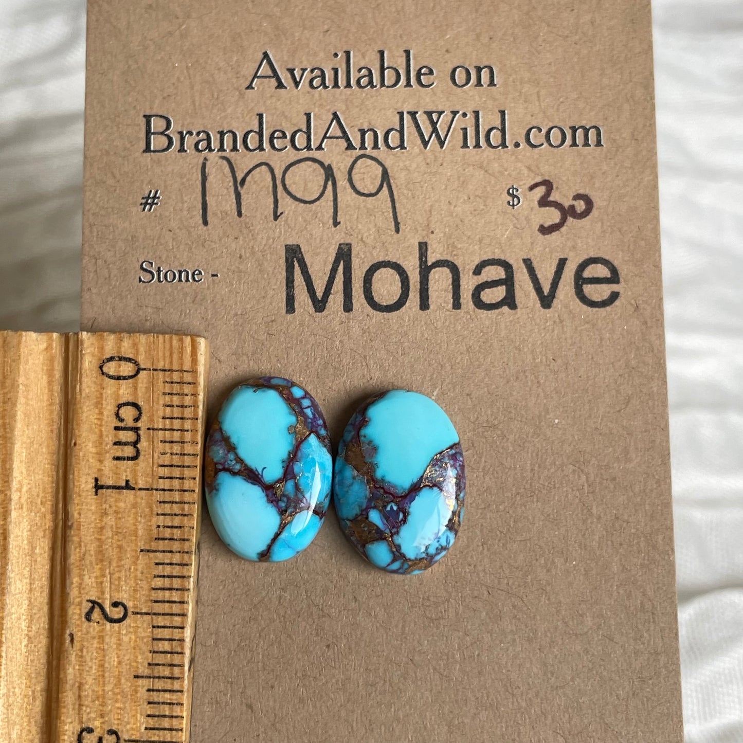Mohave Cabochon - M99 Cabochon B33739E1-31F6-494D-A1FA-37E561631FC4 Brandedandwild.com