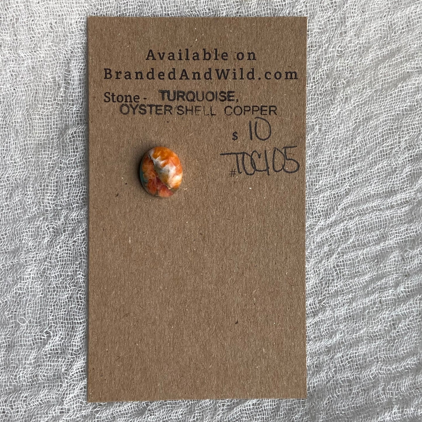 Turquoise, Oyster Shell, Copper - TOC105