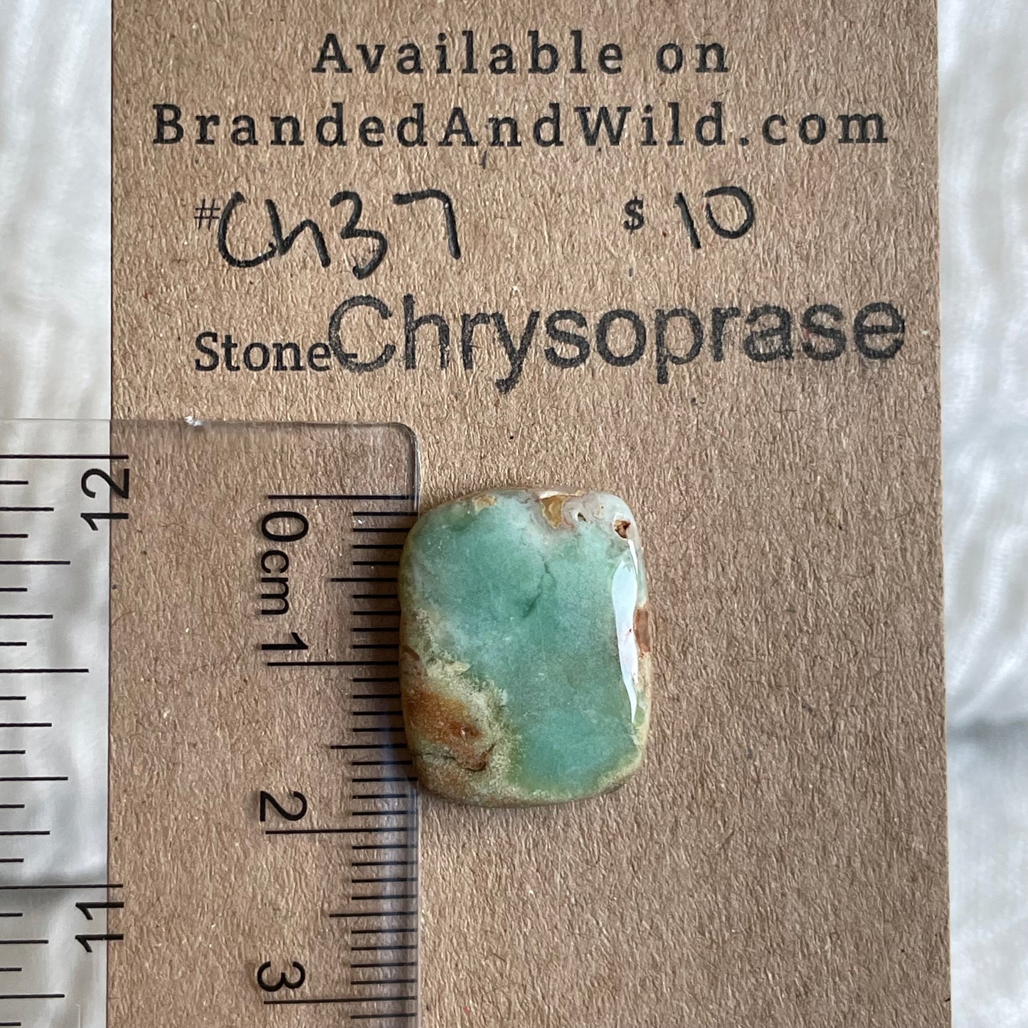 Chrysoprase Cabochon - Ch37