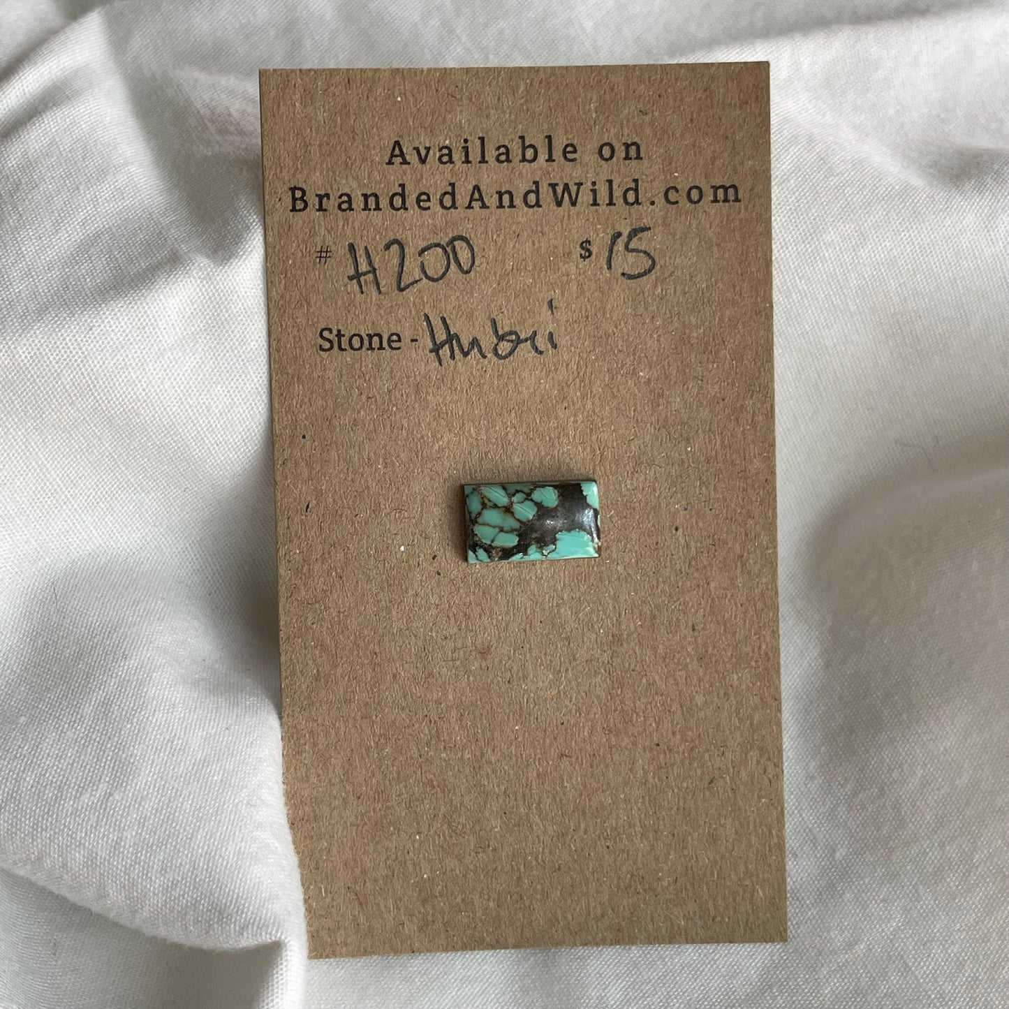 Hubei Turquoise Cabochon - H200 B360701D-5081-44C2-A308-E2126599B4E9 Brandedandwild.com