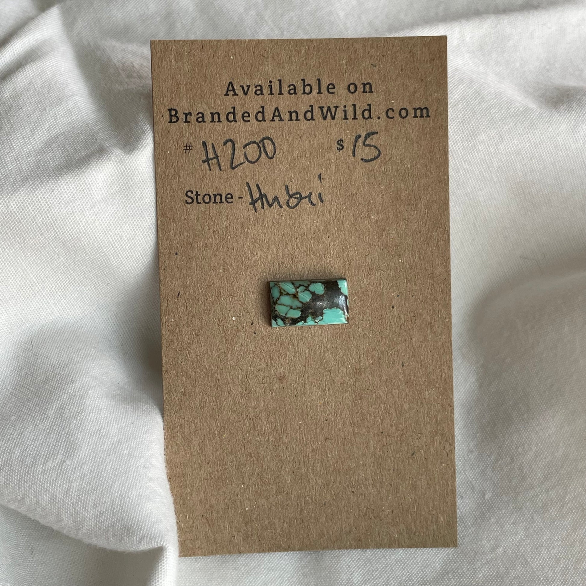 Hubei Turquoise Cabochon - H200 B360701D-5081-44C2-A308-E2126599B4E9 Brandedandwild.com