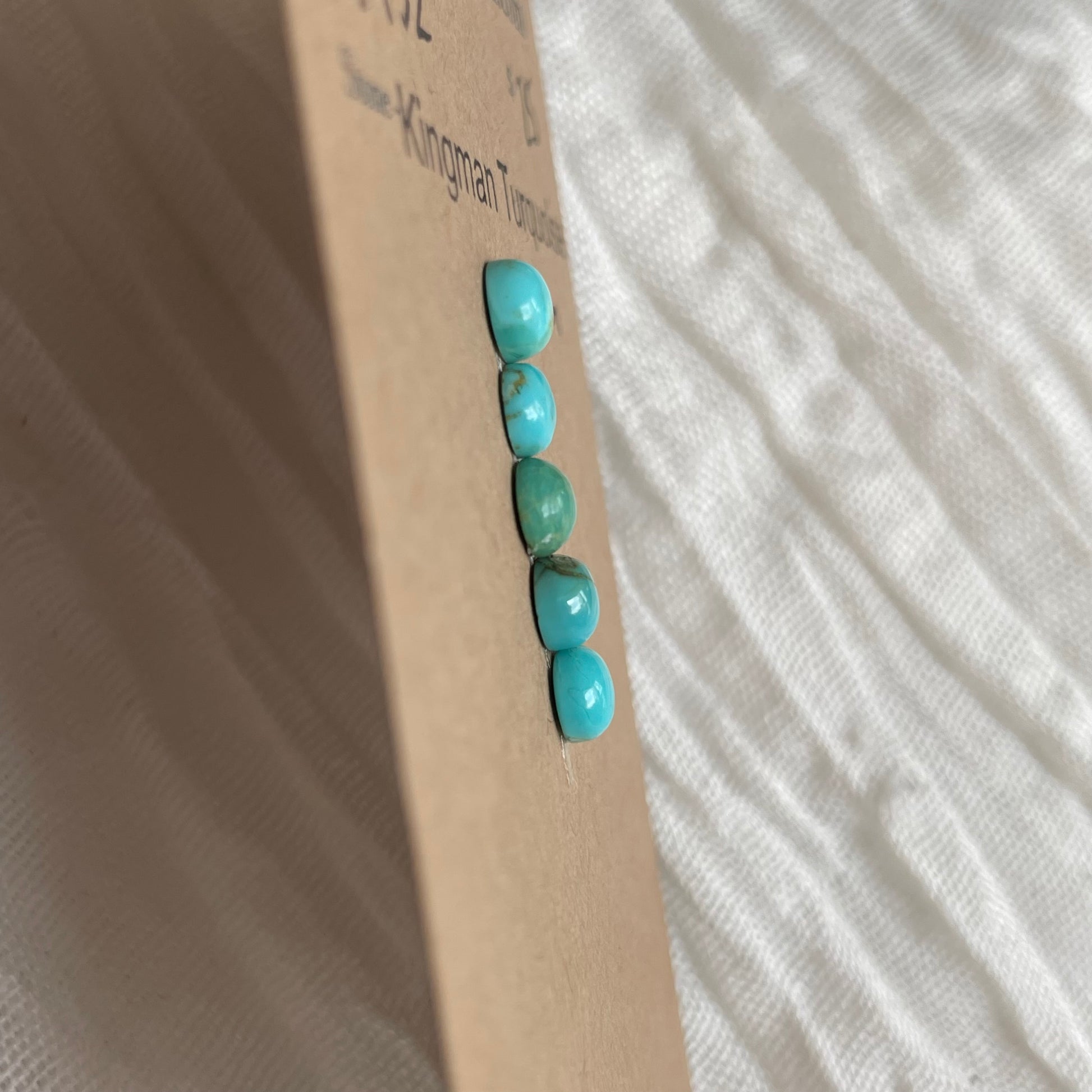 Kingman Turquoise Cabochon - KT32 B38F826D-4C2A-4951-97D3-DB56C83E1FBE Brandedandwild.com