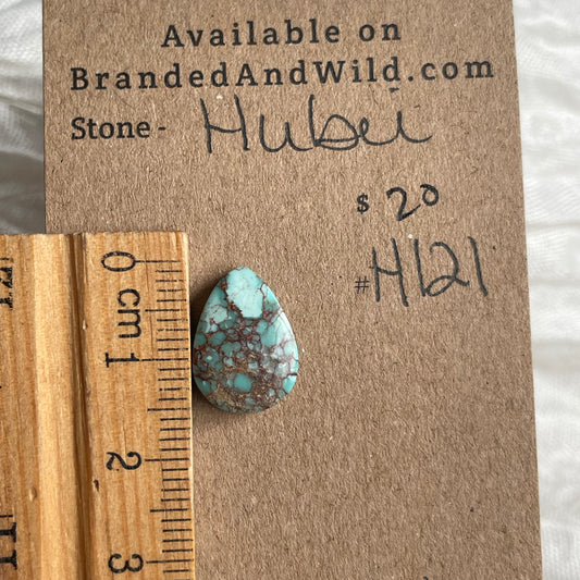 Hubei Turquoise Cabochon - H121 B3964FA9-E540-4A11-B723-A59F363B827E Brandedandwild.com