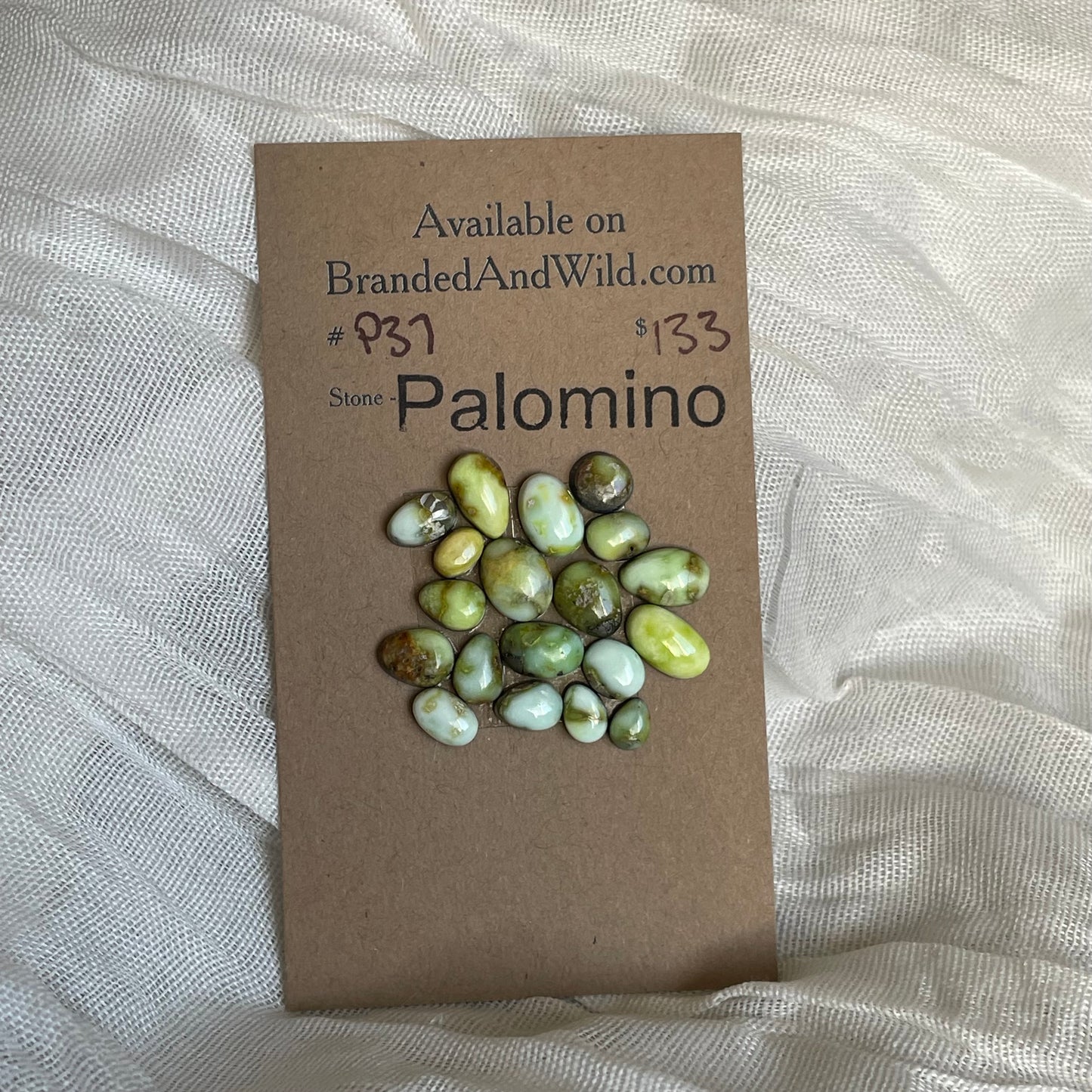 Palomino Cabochon - P37 B3CB2680-0AB2-4CB7-AD67-7FD8C6DFF6C0 Brandedandwild.com