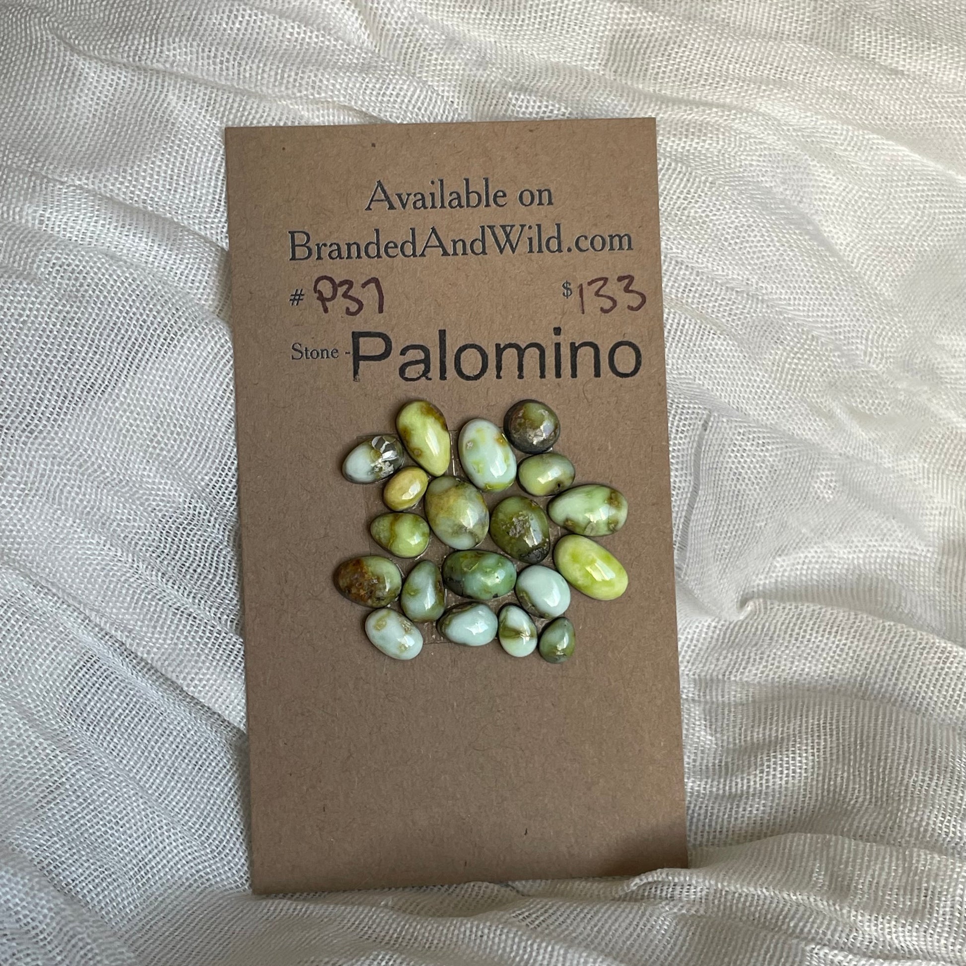 Palomino Cabochon - P37 B3CB2680-0AB2-4CB7-AD67-7FD8C6DFF6C0 Brandedandwild.com