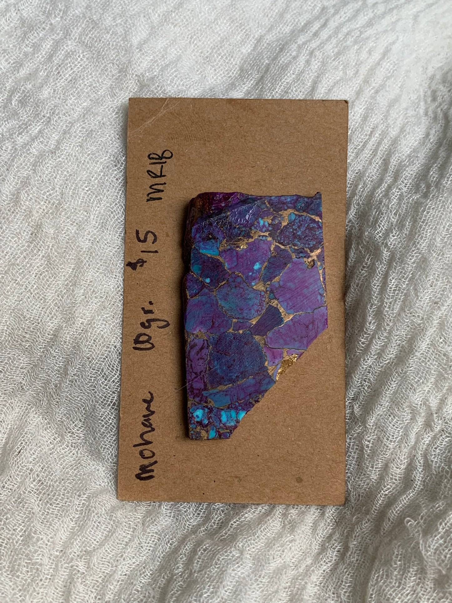Mohave rough Cabochon - MR18