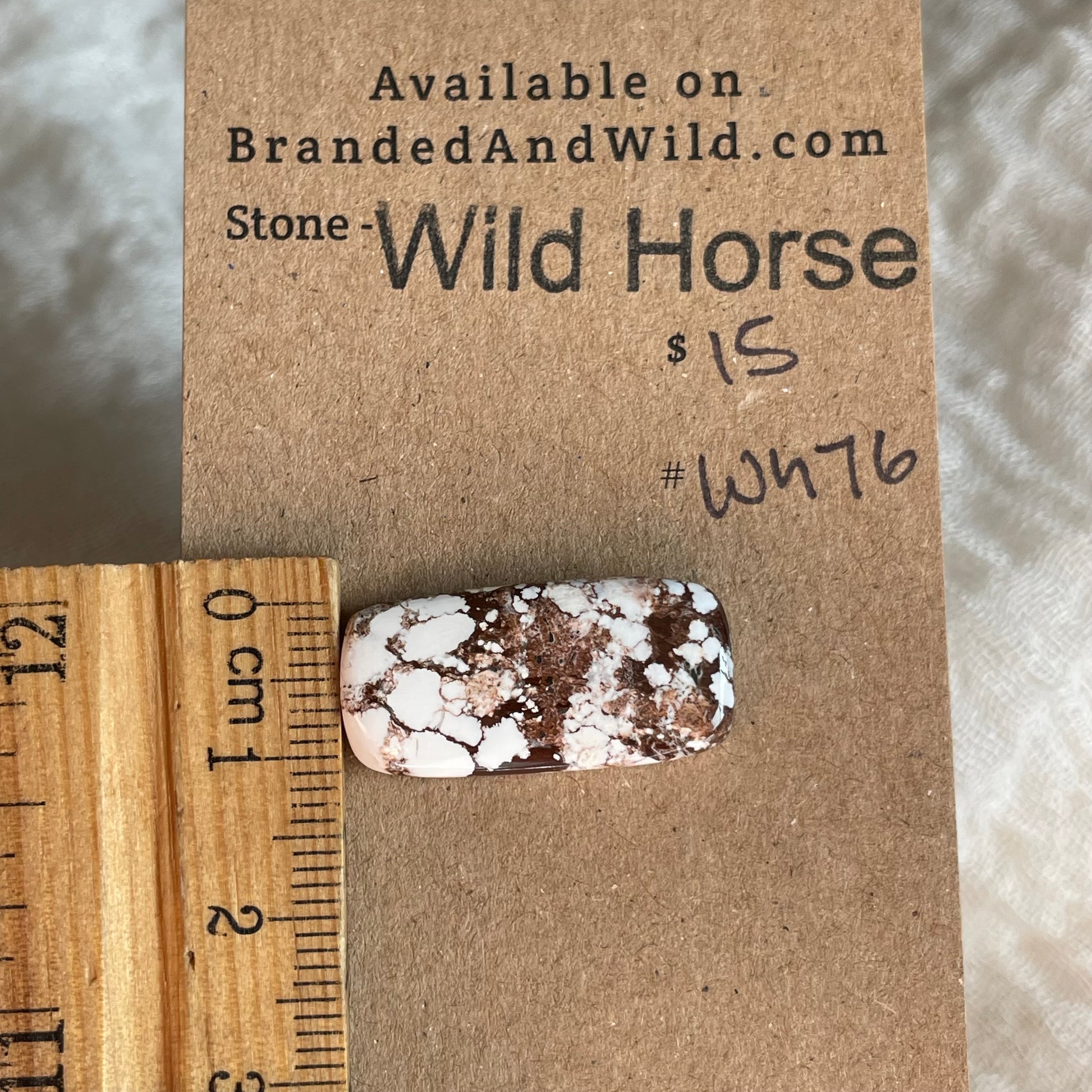 Wild Horse Cabochon - WH76 B40FED88-465D-4115-B09A-C883A8F3469F Brandedandwild.com