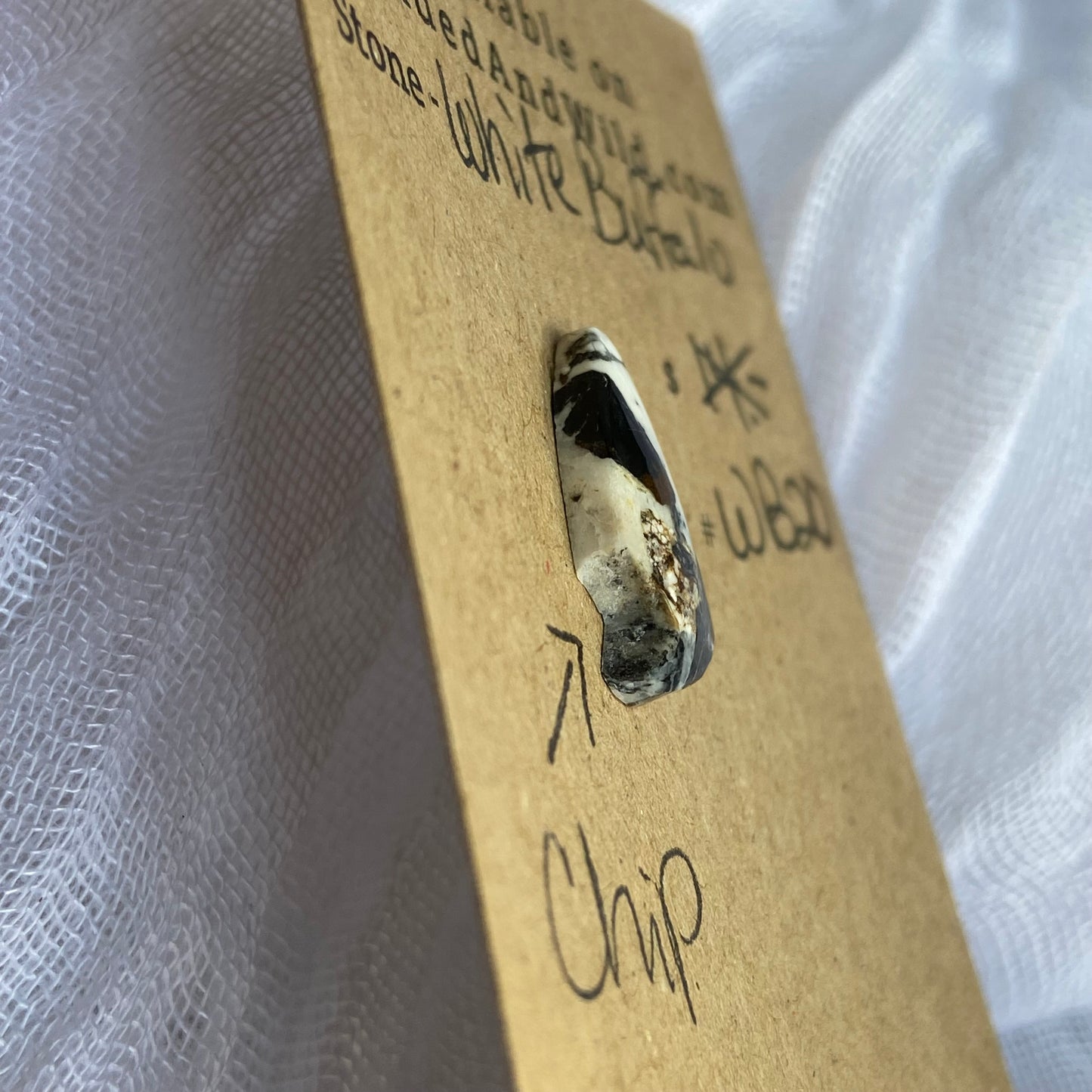 White Buffalo Cabochon - WB20