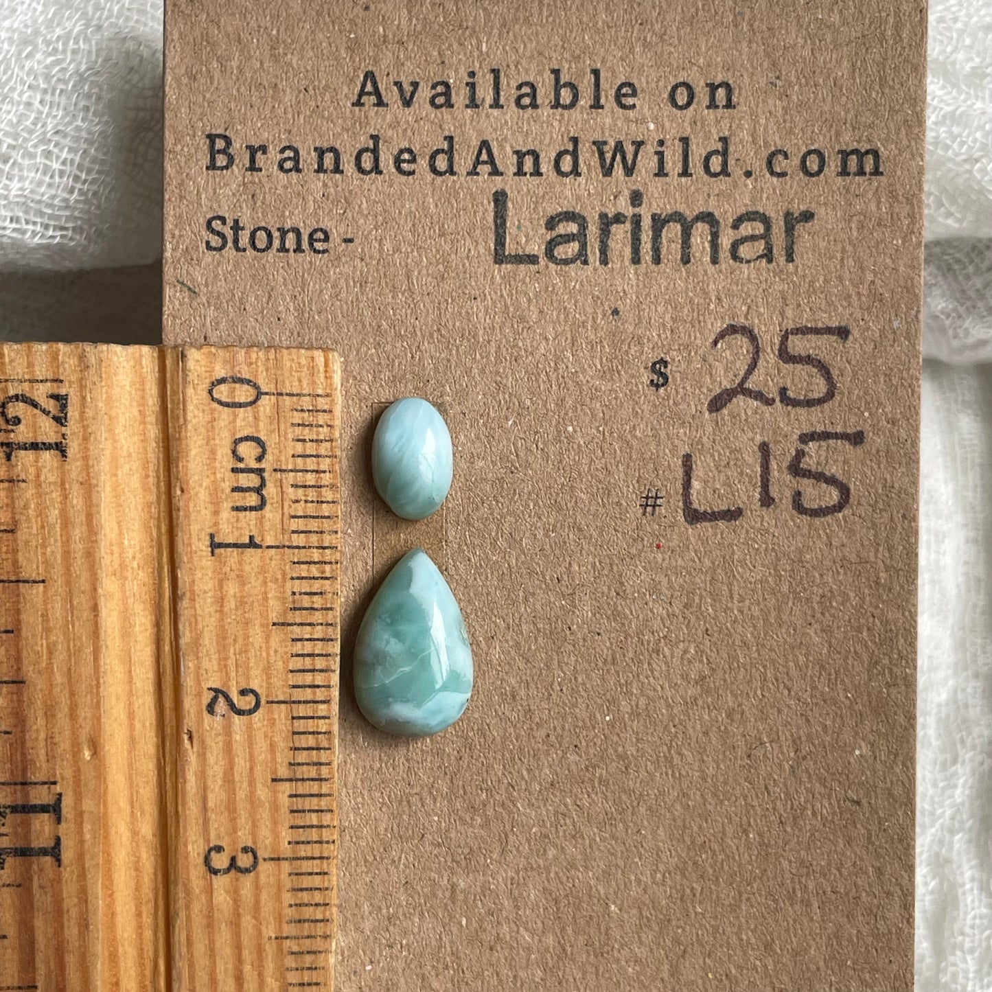 Larimar Cabochon - L15