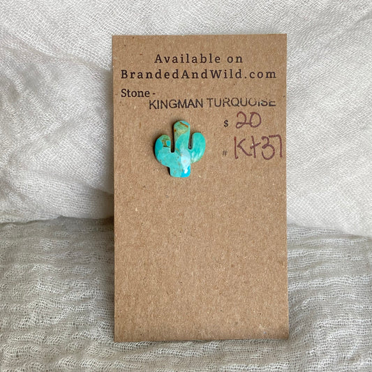 Kingman Turquoise Cabochon - KT37