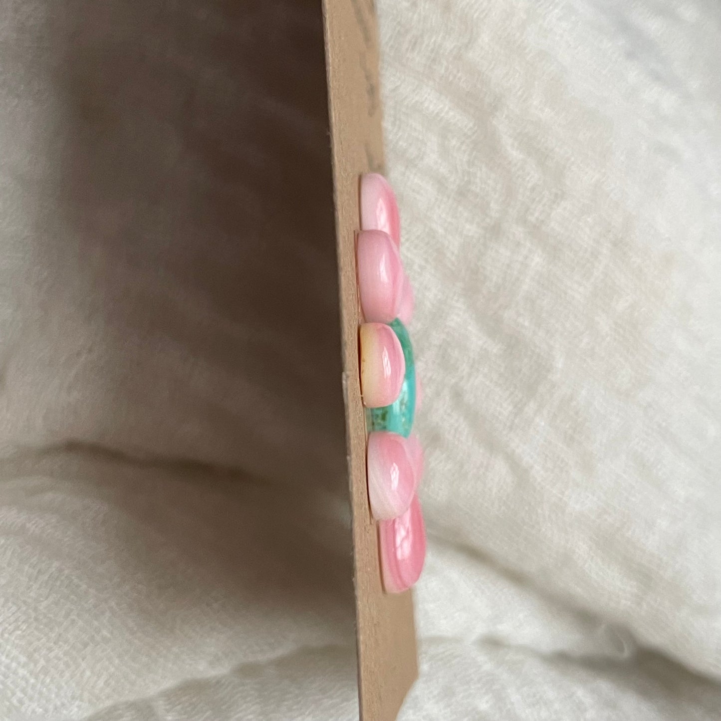 Kingman / Pink Conch Cabochon - Mix170 B456A648-1E9C-4C6F-B3C9-1E26AC50A3F7 Brandedandwild.com