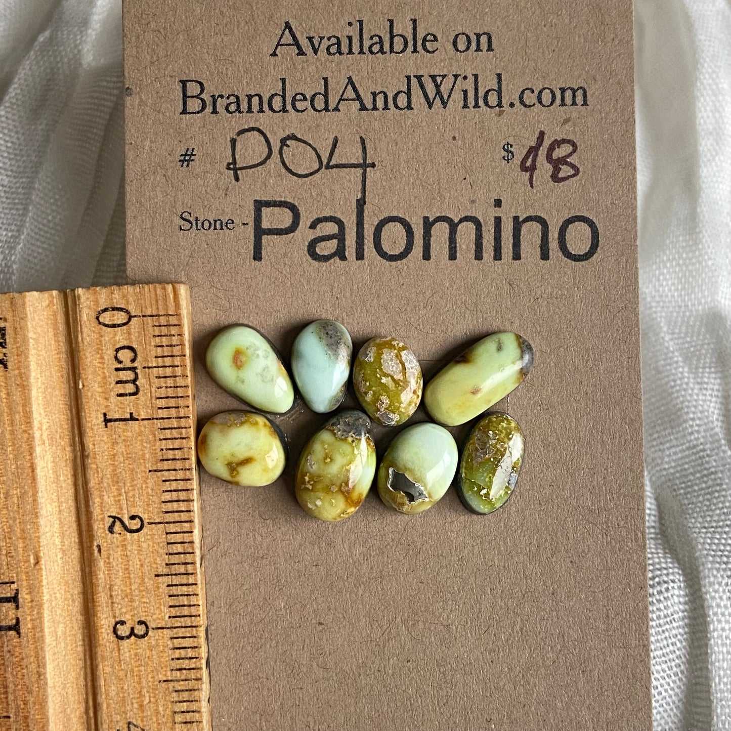 Palomino Cabochon - P04 B4BD1520-D9BA-426B-A923-6DF85E229308 Brandedandwild.com