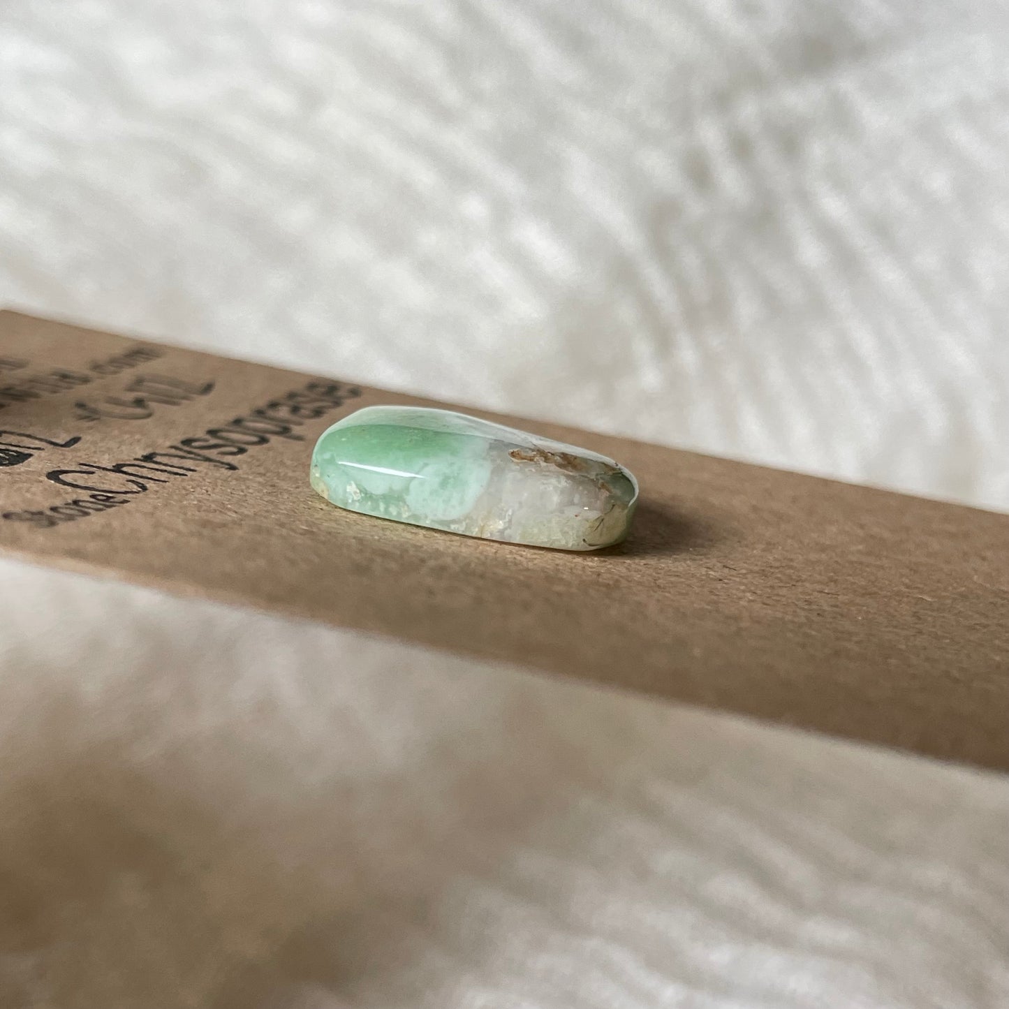 Chrysoprase Cabochon - Ch12 B4E24A86-2CBE-42E1-A97E-29E0EB524DB4 Brandedandwild.com