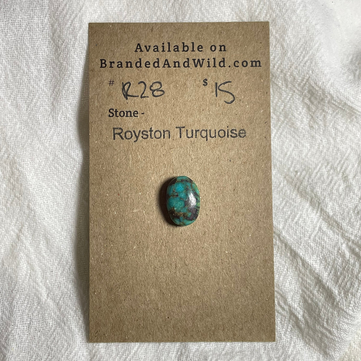 Royston Turquoise Cabochon - R28