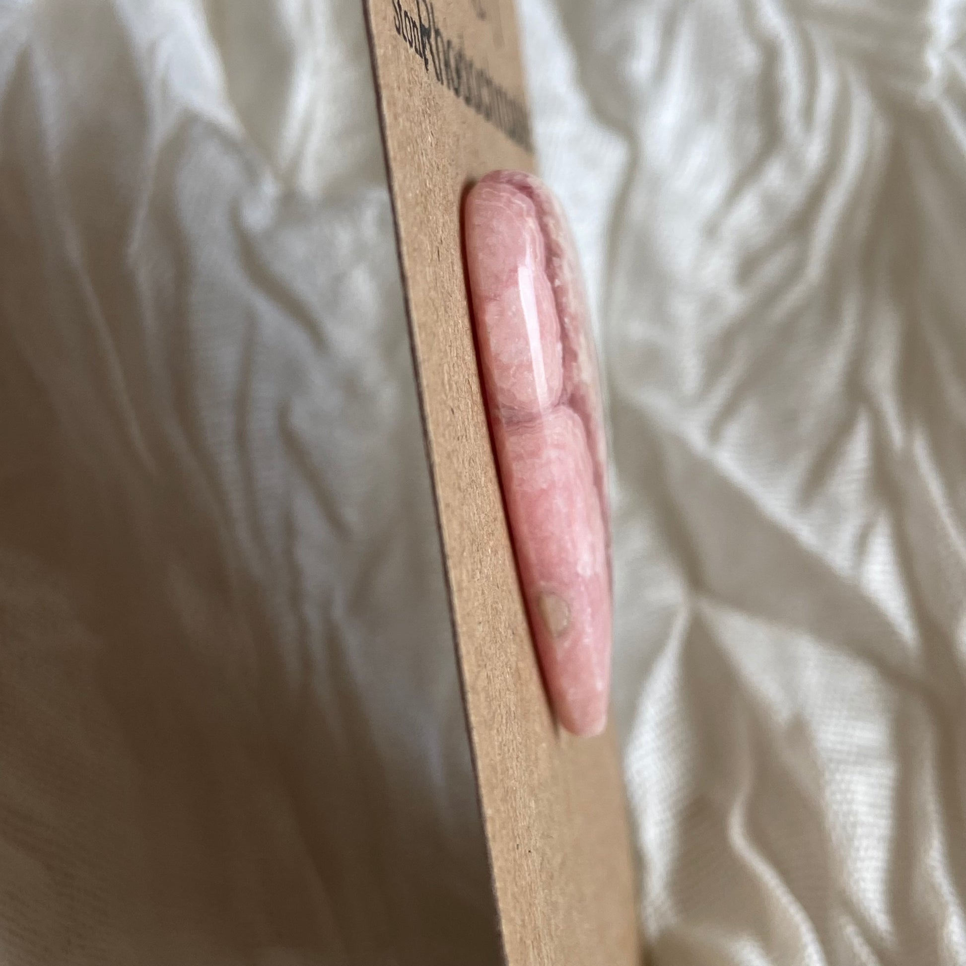 Rhodochrosite Cabochon - R017 B51139B7-18A5-4075-83E7-D69DD2DEA487 Brandedandwild.com