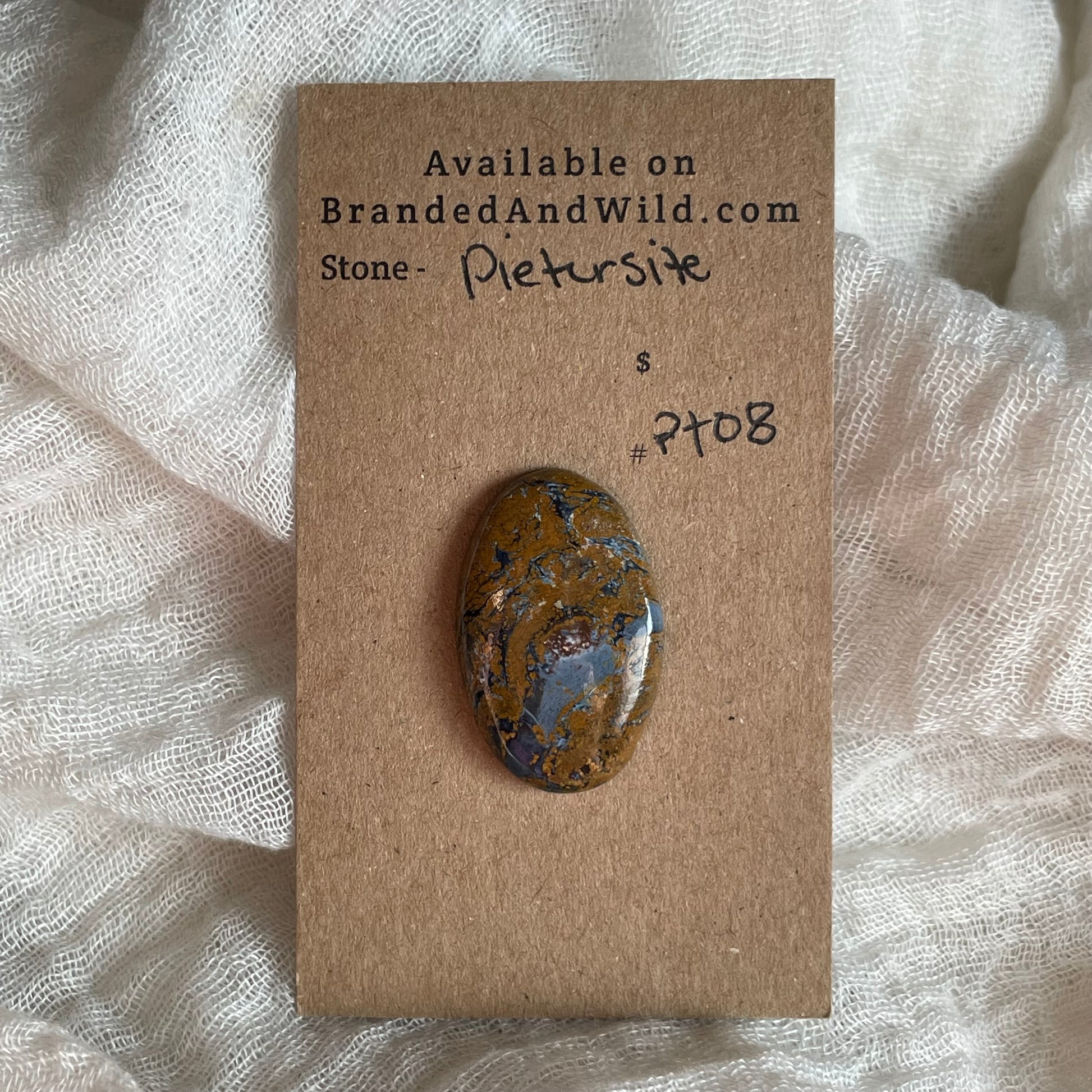 Pietersite Cabochon - PT08 B514F3DF-BED6-4DA3-9543-022ED27CAE10 Brandedandwild.com