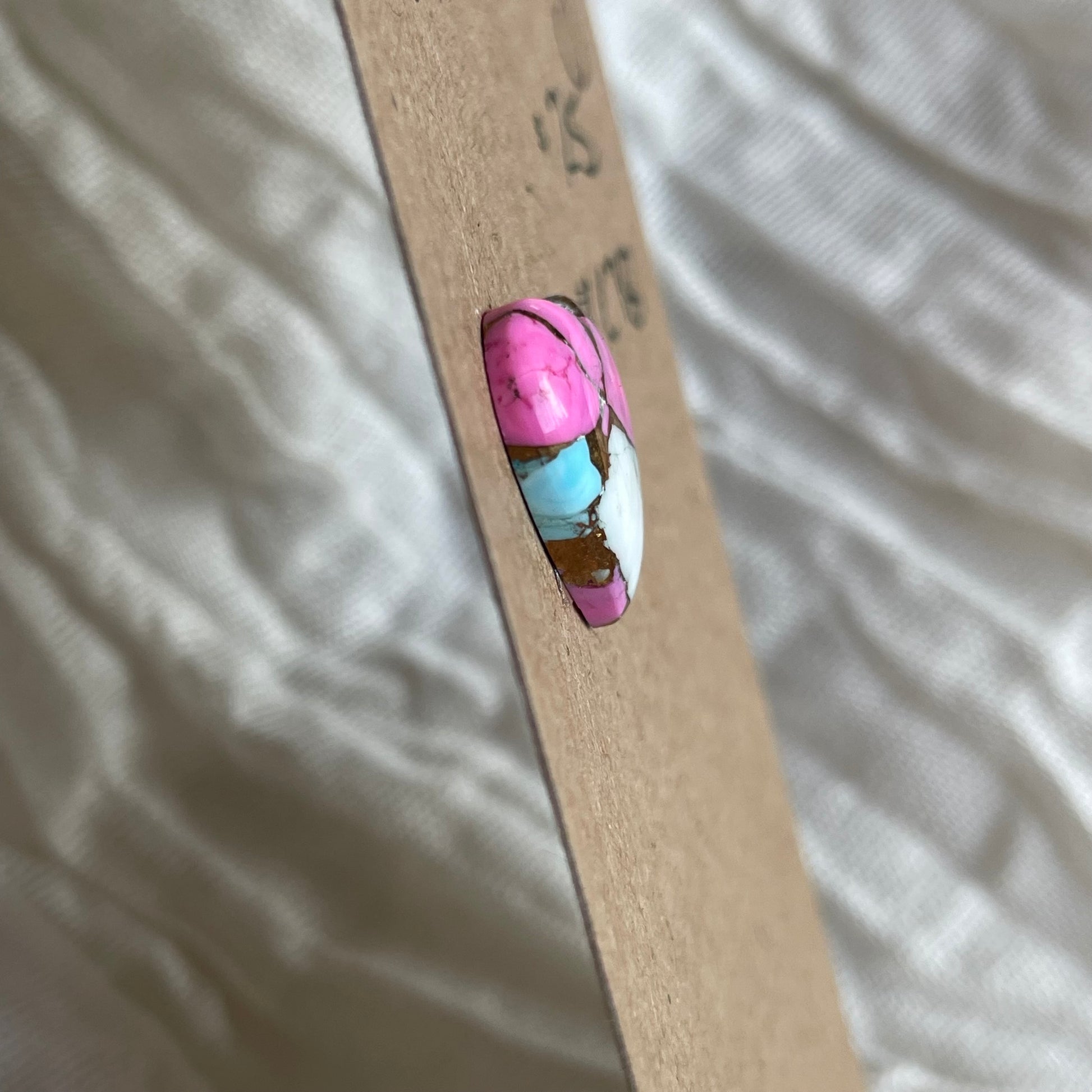 Cotton Candy Cabochon - CC78 B5185E8D-08B4-4A90-980B-937DA32A1D1C Brandedandwild.com
