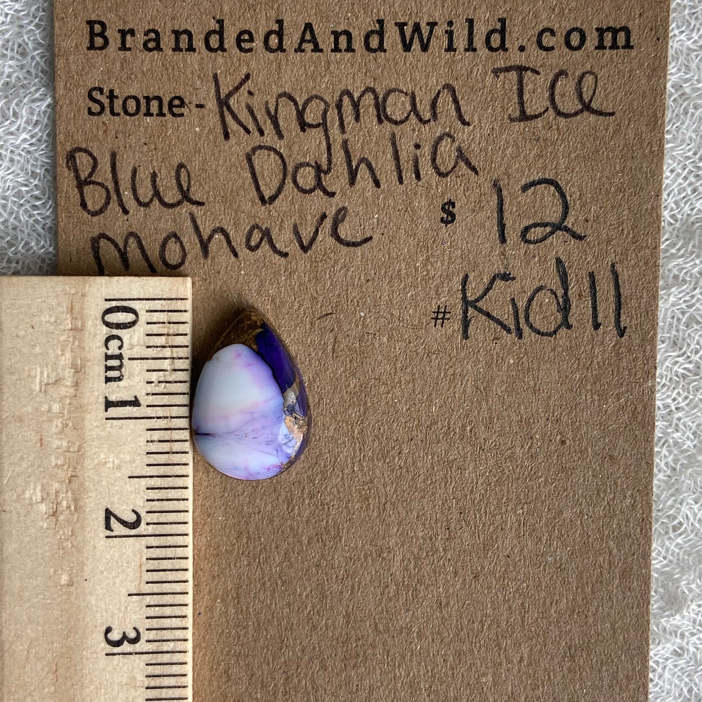 Kingman Ice Blue Dahlia Mohave - KID11