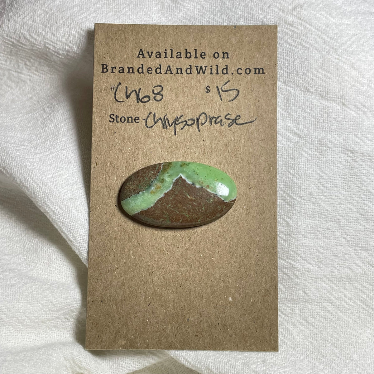 Chrysoprase Cabochon - CH68