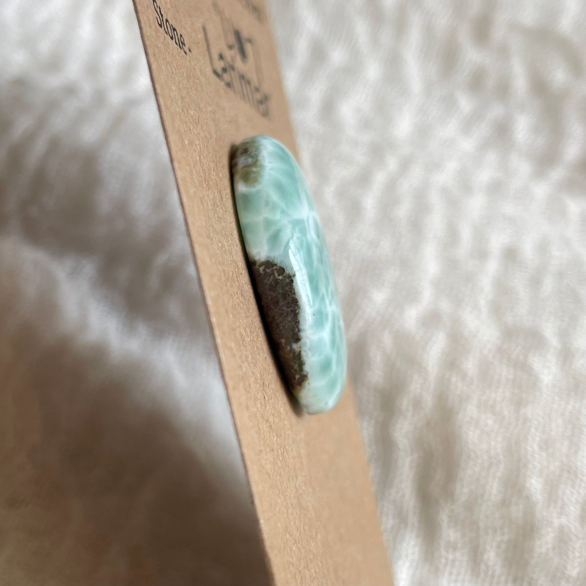 Larimar Cabochon - L17 B53C6301-E07C-48D3-816A-0A27D0F17550 Brandedandwild.com