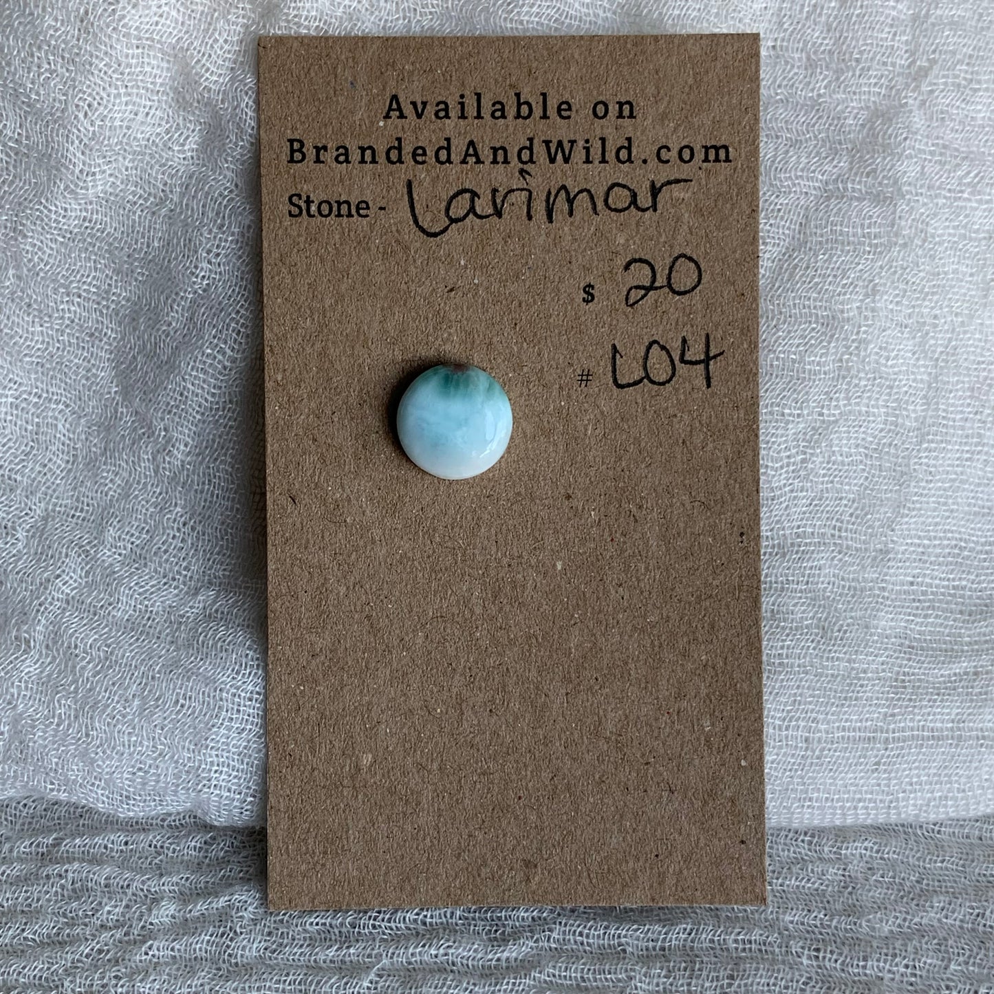 Larimar Cabochon - L04