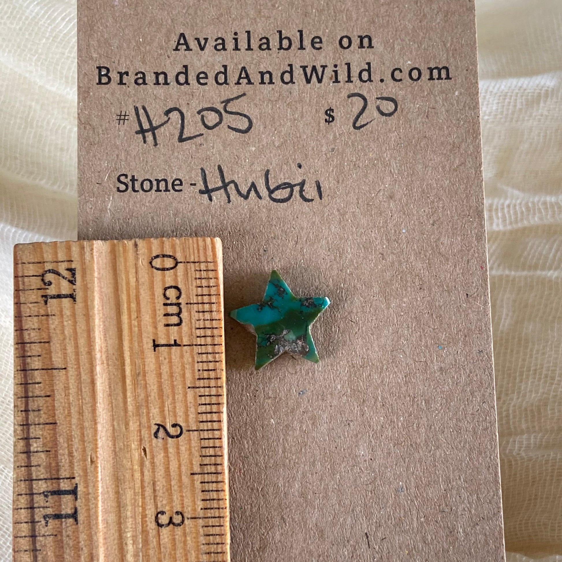 Hubei Turquoise Cabochon - H205 B54F008C-08F9-43DC-855C-AAA0D404D477 Brandedandwild.com