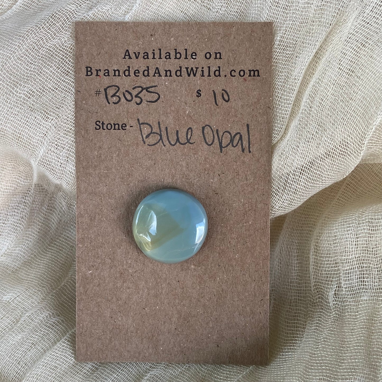 Blue Opal Cabochon - B035
