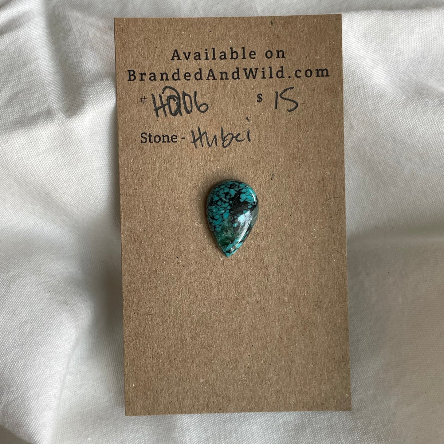 Hubei Turquoise Cabochon - H206 B580B177-97F8-43B6-A209-5D1486341688 Brandedandwild.com