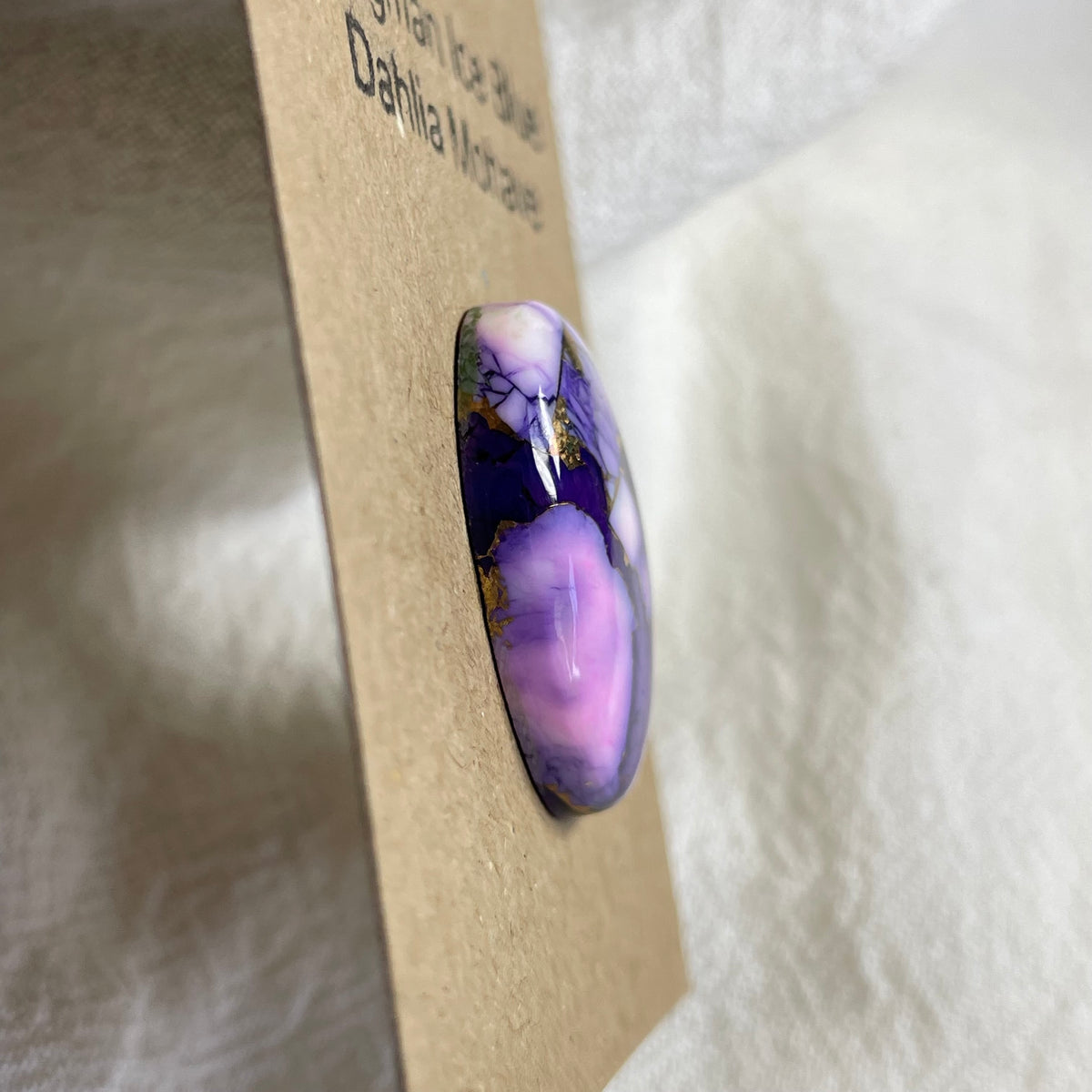 Kingman Ice Blue Dahlia Cabochon - KID82 B5B0B188-4E80-4752-8D01-5256096141FB Brandedandwild.com