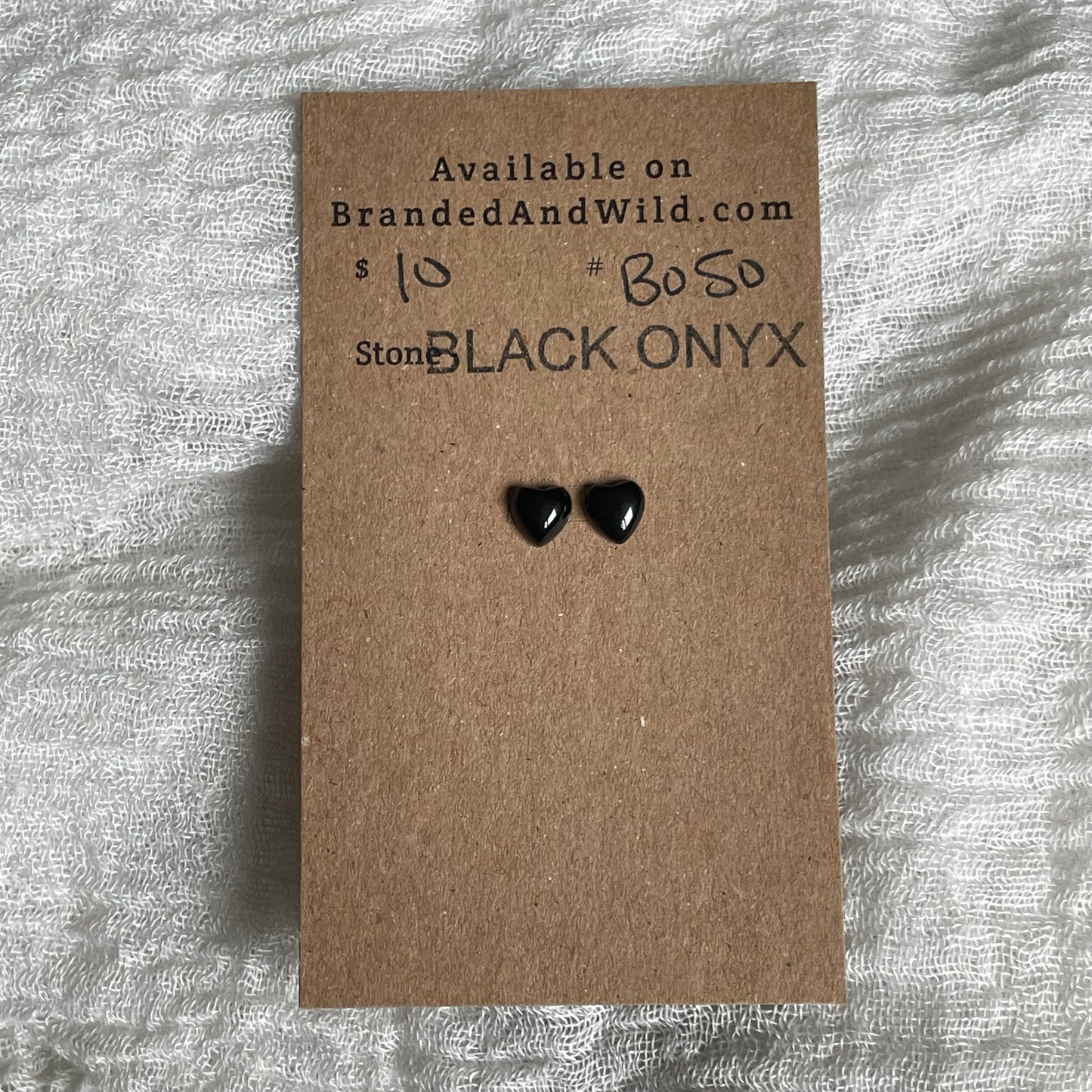 Black Onyx - Cabochon - BO50