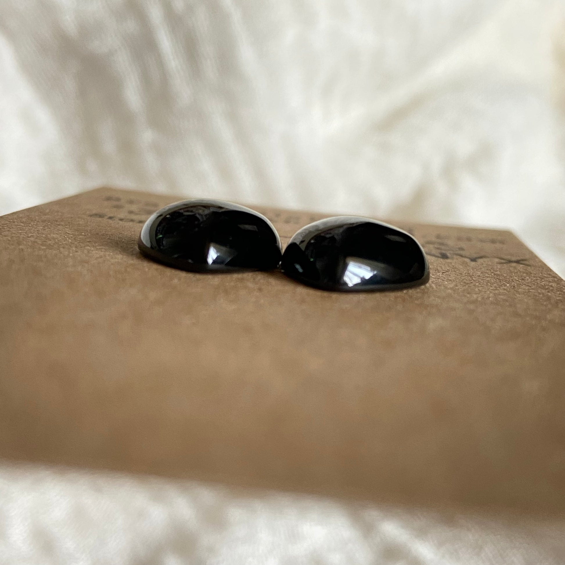 Black Onyx Cabochon - B53 B5B7A2E7-5EE6-4FD8-B2FD-97EBD9DCCD78 Brandedandwild.com