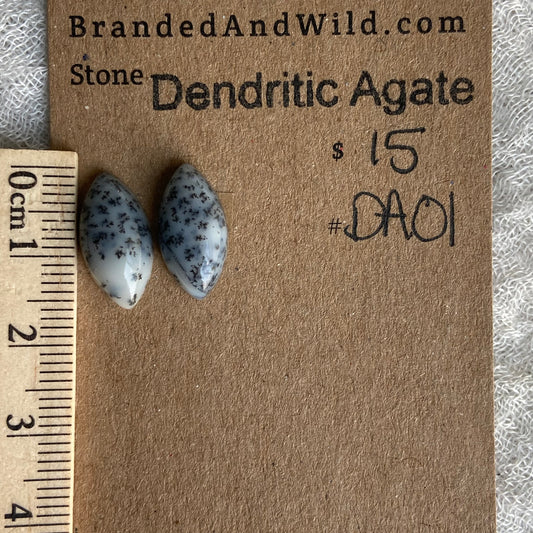 Dendritic Agate Cabochon - DA01