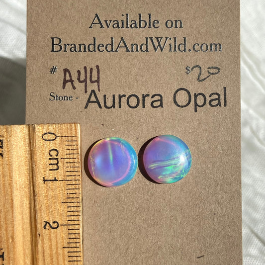Aurora Opal Cabochon - A44 B5D49519-AFD8-461F-BC9F-B9A8275D7871 Brandedandwild.com
