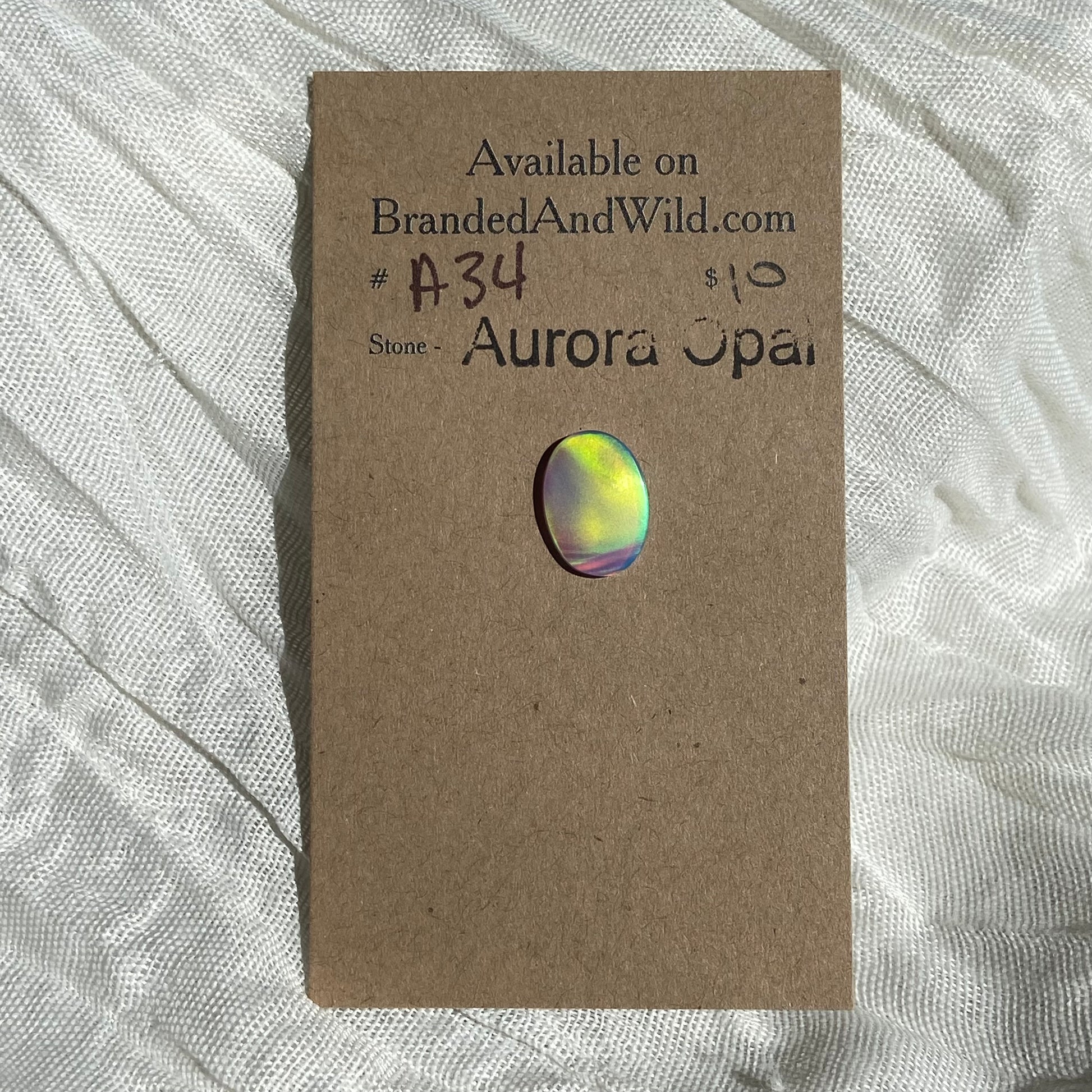 Aurora Opal Cabochon - A34 B5F829D6-FEE9-49BC-A66F-A76FFF49CA9C Brandedandwild.com