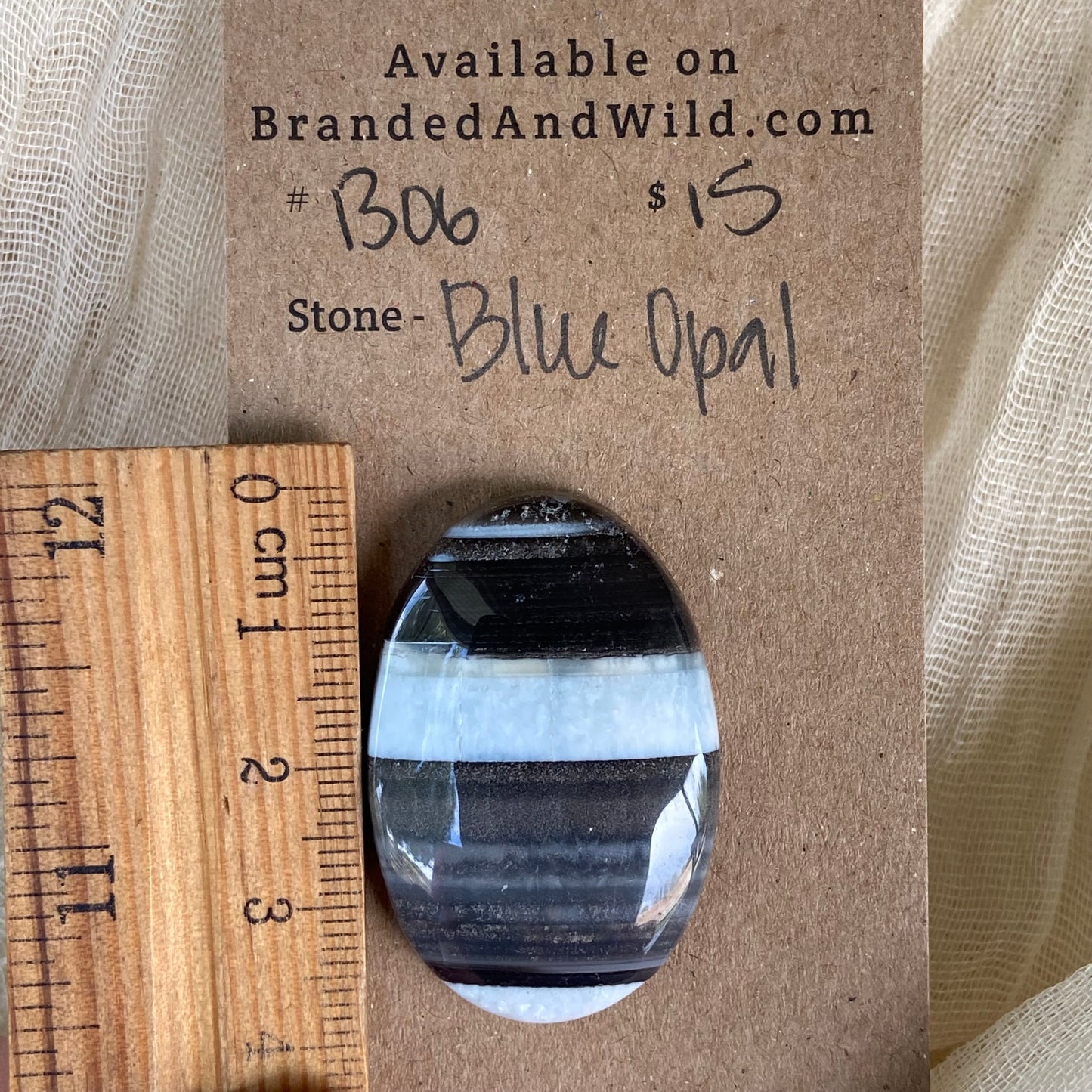 Blue Opal Cabochon - B06
