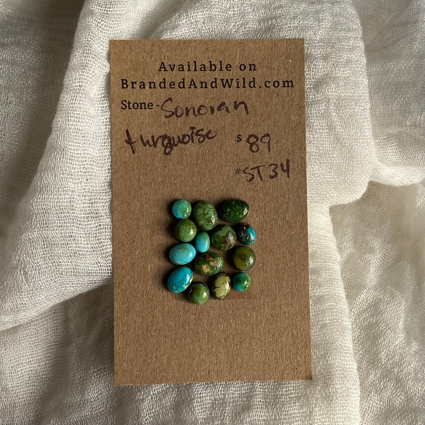 Sonoran Turquoise Cabochon - ST34