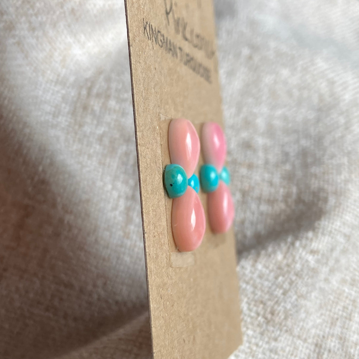 Pink Conch / Kingman Cabochon - PK09 B6127B73-3CBA-4C71-A776-91A534AF5C0C Brandedandwild.com