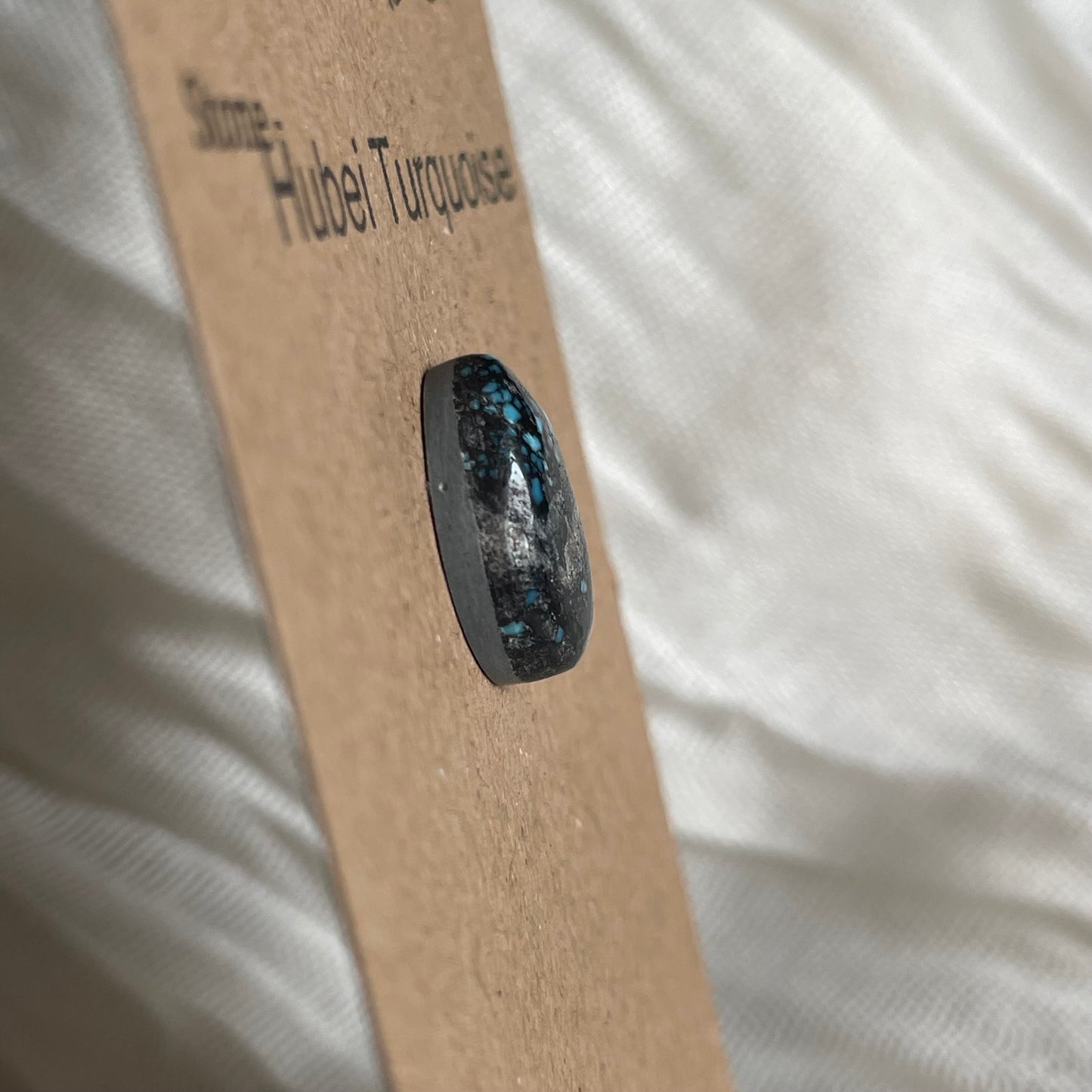 Hubei Turquoise Cabochon - H25 B644F09A-612D-4F13-ACB0-1F449994991B Brandedandwild.com