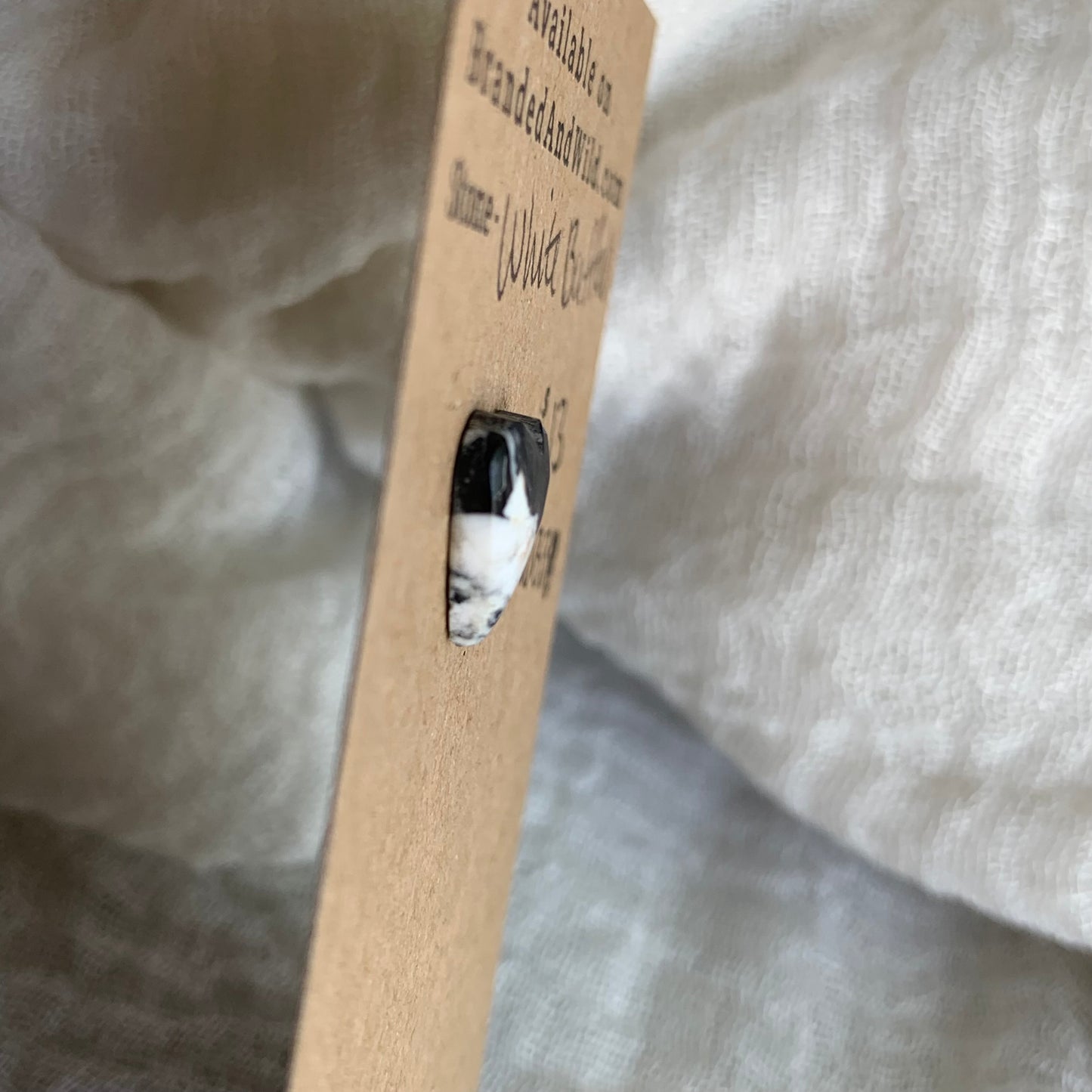 White Buffalo Cabochon - WB38