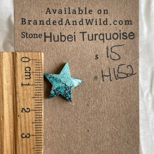 Hubei Turquoise Cabochon - H152 B6904C8A-78F6-496D-8D1C-CB468BDF92B0 Brandedandwild.com