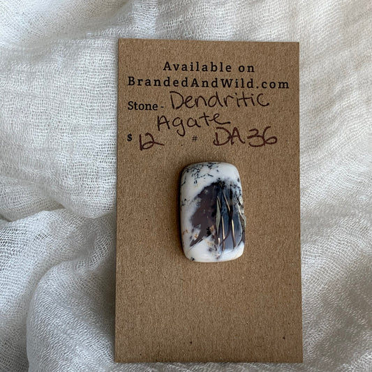 Dendritic Agate Cabochon - DA36
