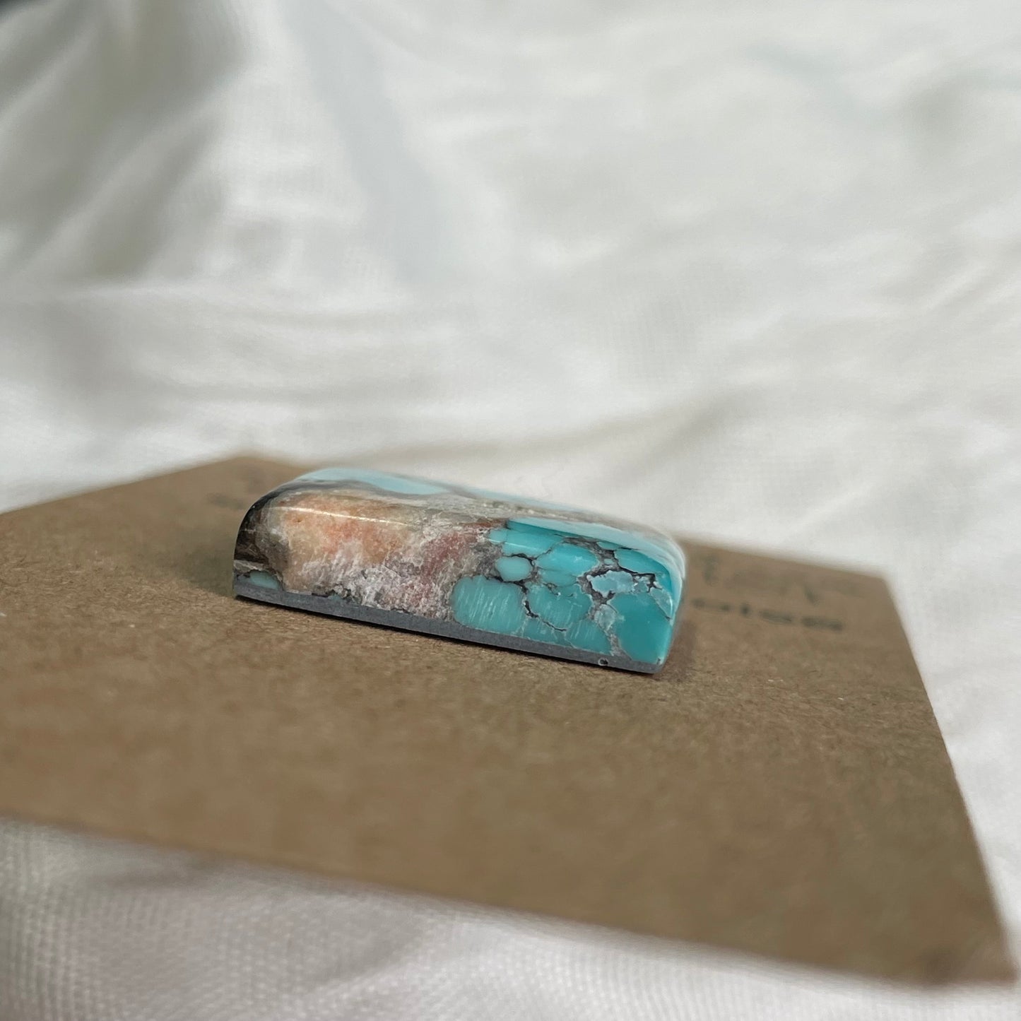 Hubei Turquoise Cabochon - H151 B692437A-AC09-46B4-AEA1-3A8E5C6E4077 Brandedandwild.com