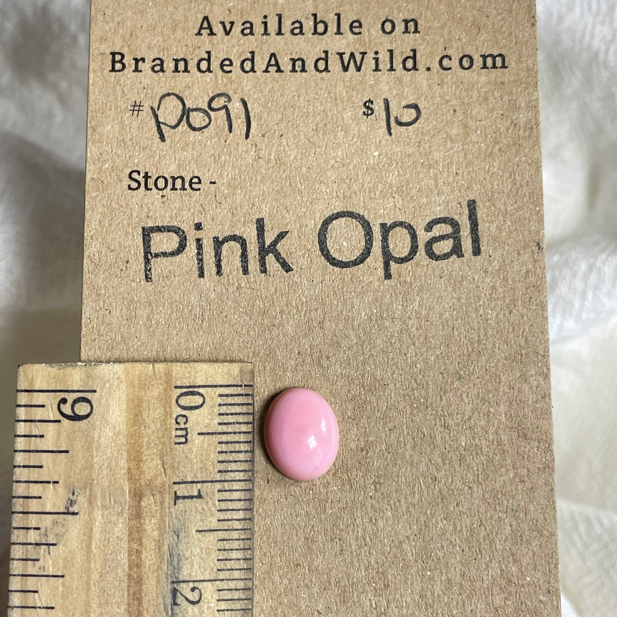 Pink Opal Cabochon - PO91 B6B73D7D-7E90-4031-A985-4CE4AA66094B Brandedandwild.com