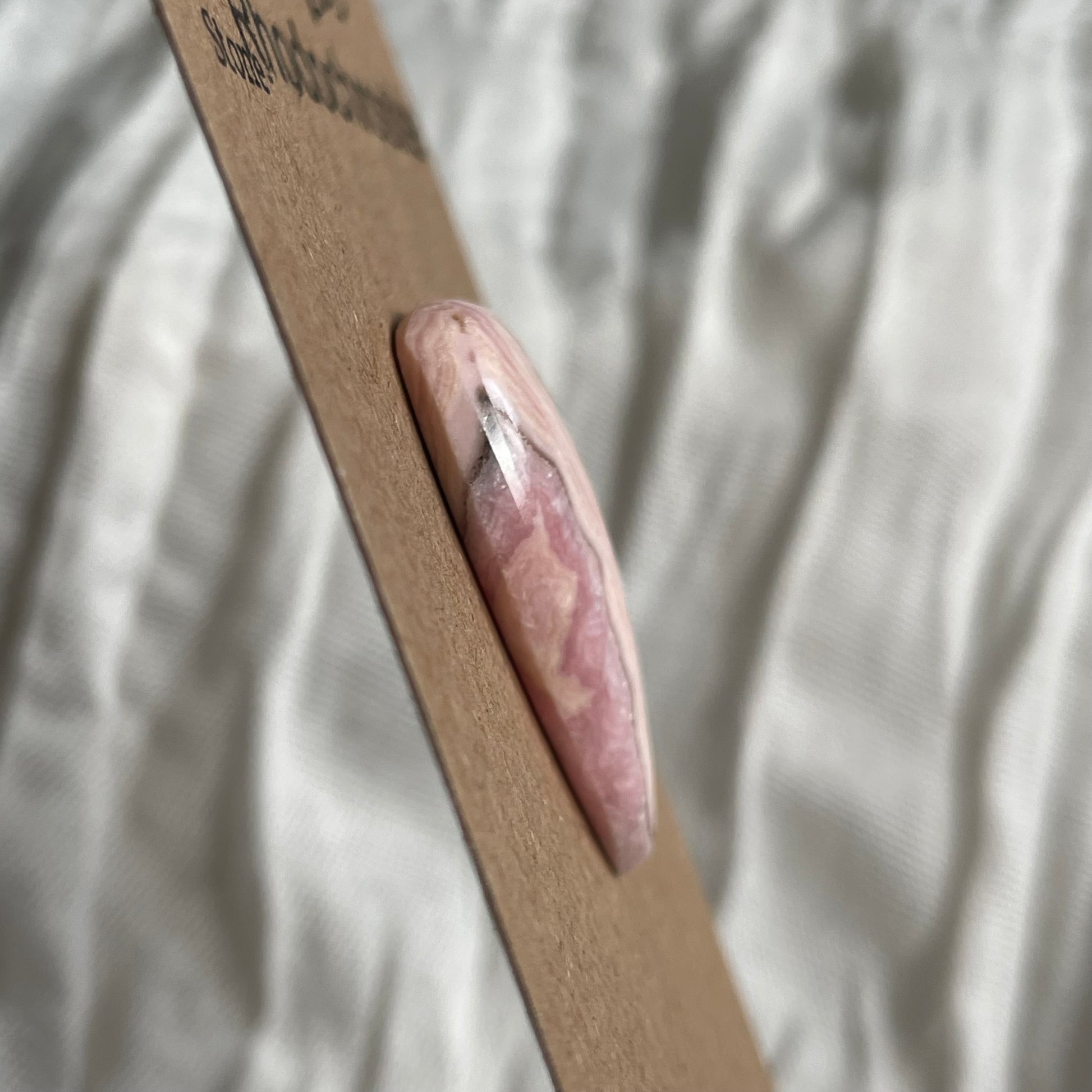 Rhodochrosite Cabochon - R23 B6C7C5C6-2905-4367-B3BF-8C3158334E60 Brandedandwild.com