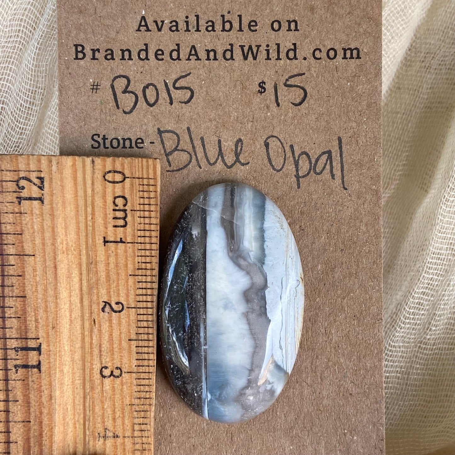Blue Opal Cabochon - B015