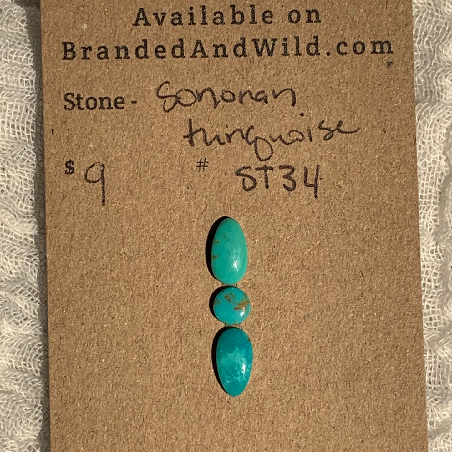 Sonoran Turquoise Cabochon - ST34